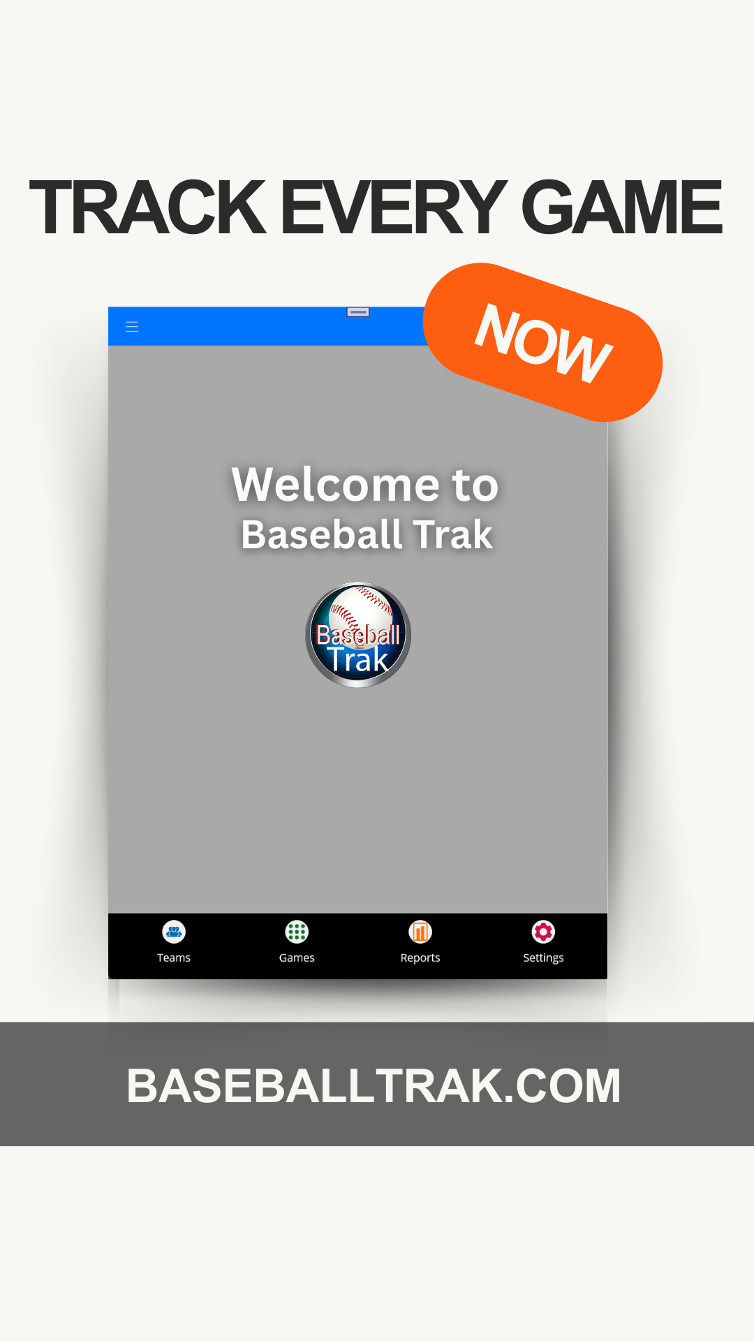 Baseball Trak running on multiple devices
